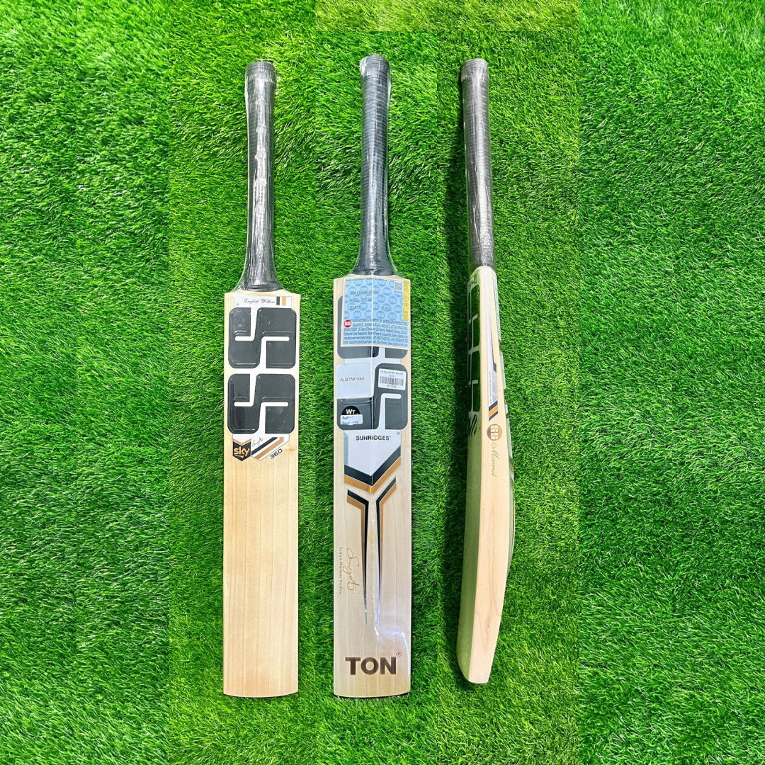 SS SKY 360 English Willow Cricket Bat - SH