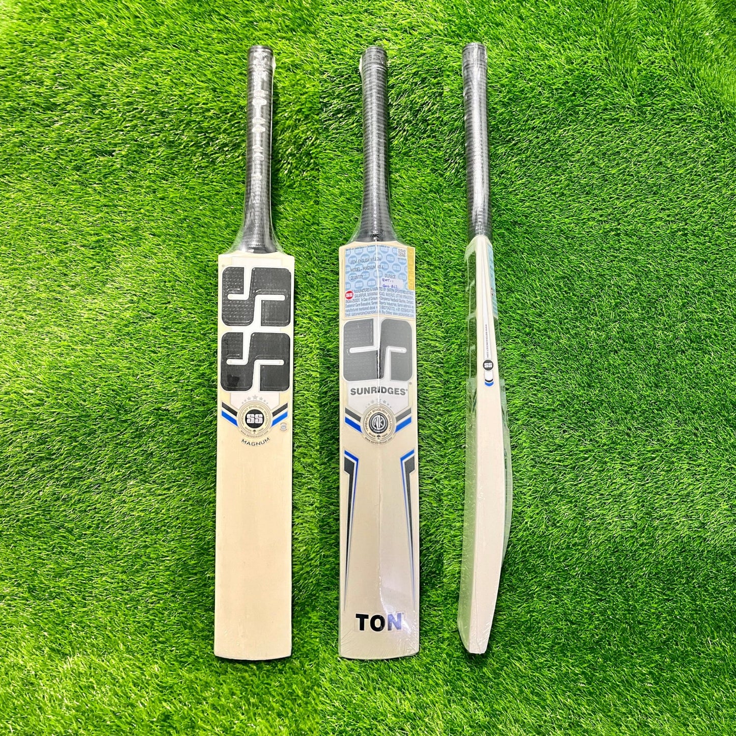 SS Core Range Magnum (Black) English Willow Cricket Bat - Junior Size 4 (Four)